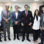 Jeferson Andrade, Presidente da Alese, recebe Secretários do Estado para falar sobre o programa “Sergipe 2050”