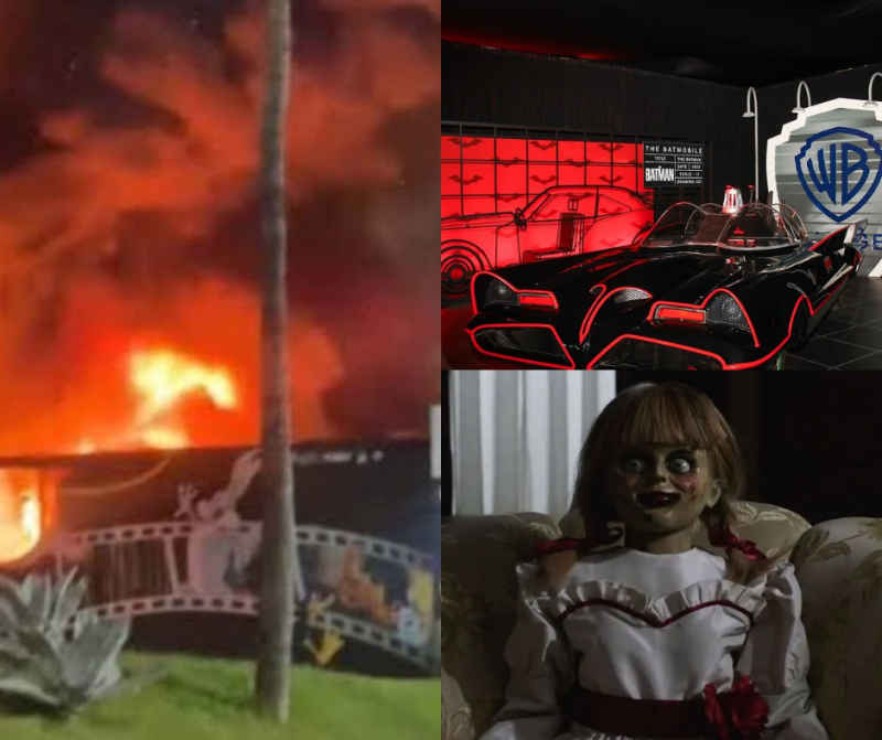 Incêndio destrói exposição da Warner Bros em Shopping no Rio de Janeiro