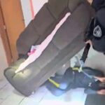 Foragido do sistema prisional é encontrado escondido embaixo de um sofá 