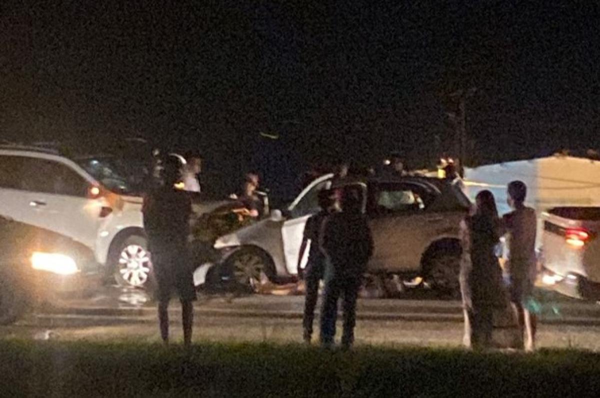 Colisão entre veículos deixa seis pessoas feridas em Itabaiana