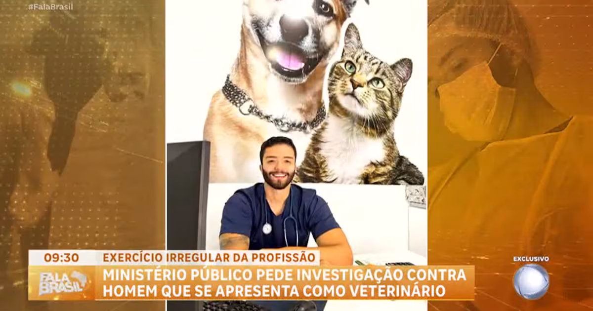 Falso veterinário é investigado Falso veterinário é investigado