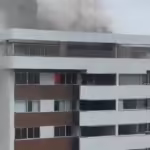 Homem morre carbonizado em incêndio em cobertura de prédio em Boa Viagem