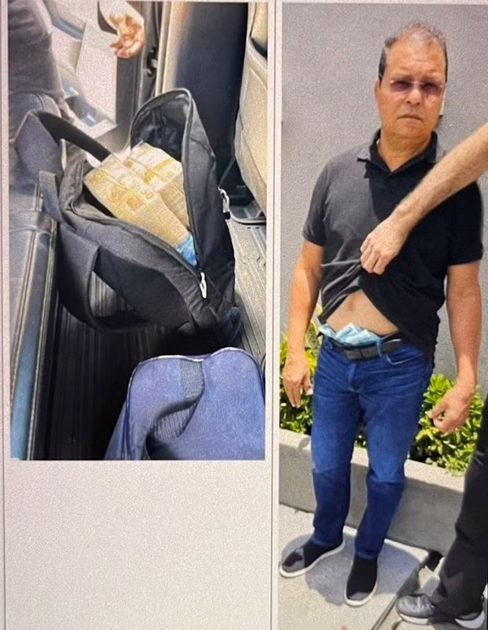 Marido de Deputada Federal é preso com dinheiro dentro da cueca Marido de Deputada Federal é preso com dinheiro dentro da cueca
