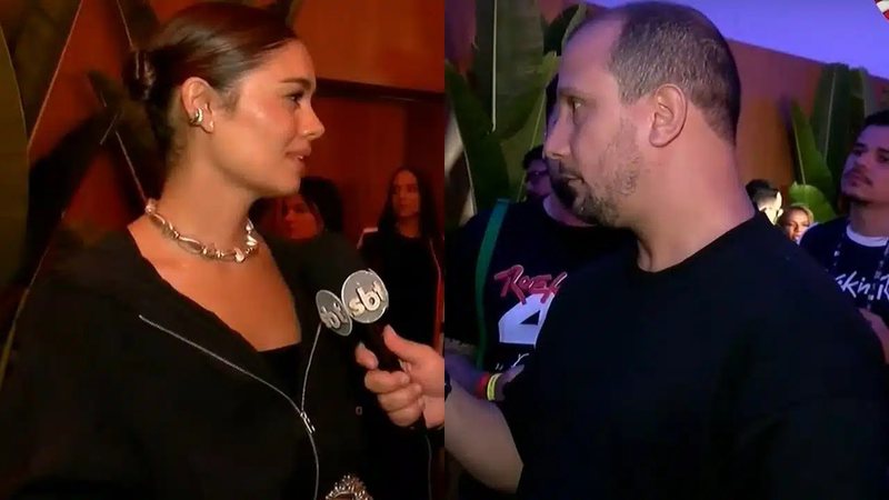 Sophie Charlotte se irrita com repórter do Focalizando