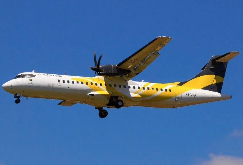 Avião da Voepass faz pouso de emergência em cidade mineira Avião da Voepass faz pouso de emergência em cidade mineira