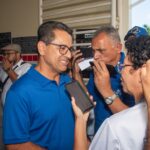 Luiz Roberto vota e declara sua confiança em estar no segundo turno