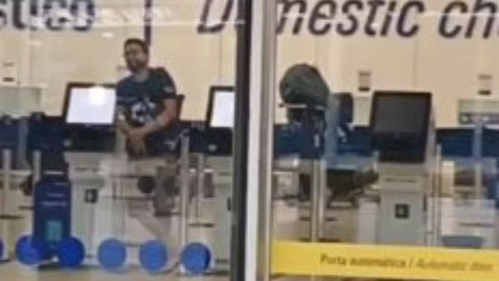 Policial armado faz confusão no aeroporto de Fortaleza exigindo check-in