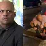 Filho de Maguila espanca vendedor ambulante