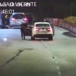 Bandidos atacam pedágio com explosivos na Rodovia Padre Manoel da Nóbrega em São Vicente 