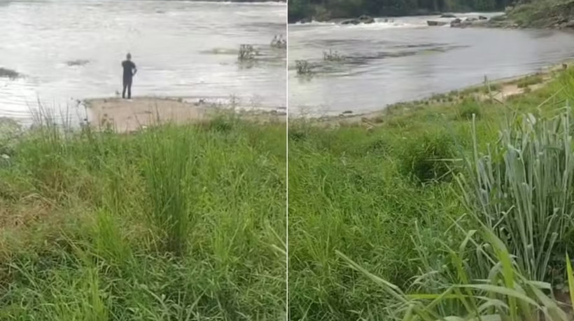 Adolescente morre e pastor desaparece durante batismo em rio