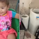 Madrasta usou brinquedos para induzir enteada a entrar em máquina de lavar