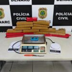 Homem é preso por armazenar 17 kg de maconha em Aracaju
