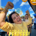 Prefeita Emília Corrêa aparece aproveitando a sexta-feira de carnaval