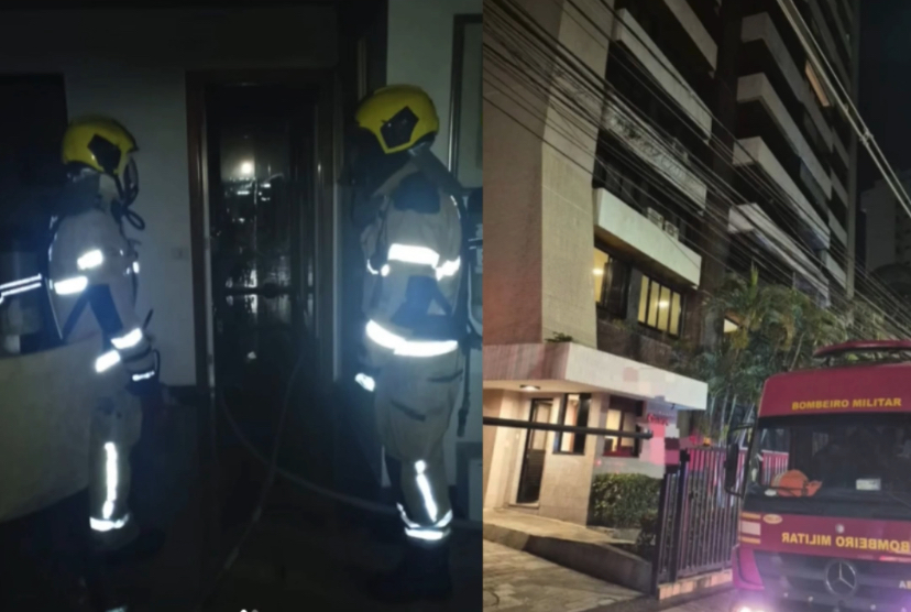 Incêndio atinge apartamento na Treze de Julho em Aracaju