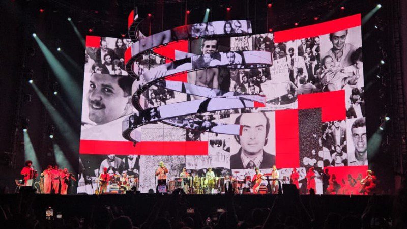 Em meio a gritos de ‘sem anistia’, Gilberto Gil inicia sua turnê de despedida com a música ‘Cálice’ Em meio a gritos de ‘sem anistia’, Gilberto Gil inicia sua turnê de despedida com a música ‘Cálice’