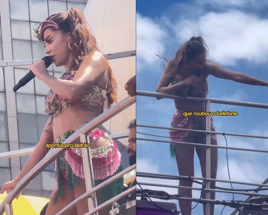‘Olhos de águia’: Anitta viraliza ao expor ladrões durante bloco de carnaval