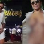 Mulher faz show de striptease em porta de delegacia e é procurada pela polícia no DF