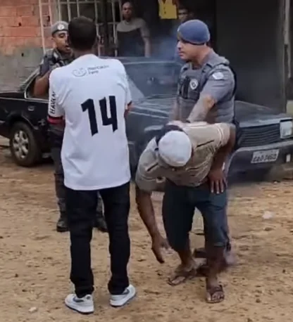 Policial militar atira à queima roupa contra morador desarmado