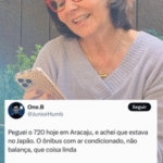 Durante sua passagem pelo Canadá, Emília Corrêa atualiza suas redes sociais, compartilhando que está de olho em tudo que ocorre em Aracaju