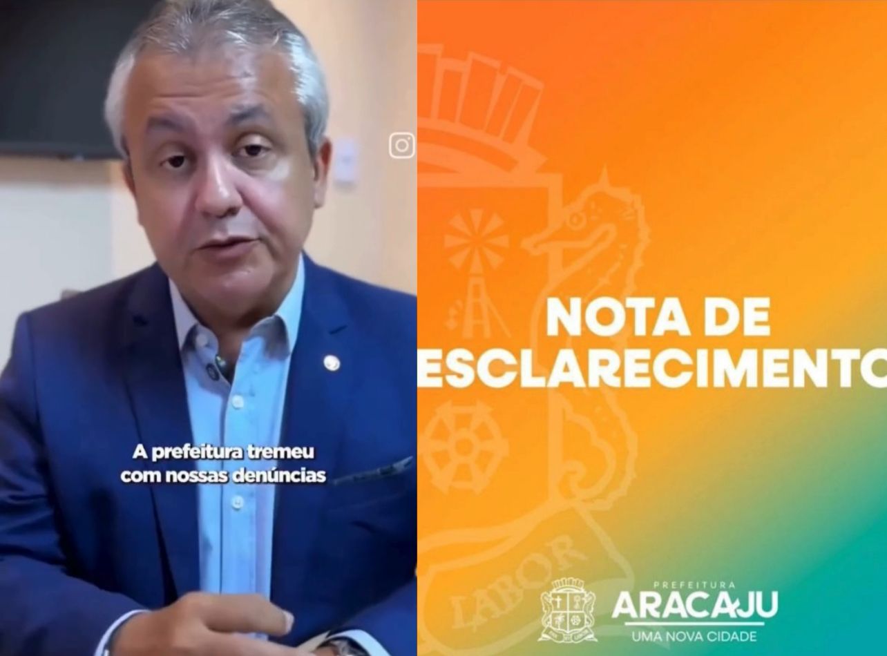 Prefeitura de Aracaju contradiz vereador Elber Batalha após denúncia de suposta fraude licitatória Prefeitura de Aracaju contradiz vereador Elber Batalha após denúncia de suposta fraude licitatória