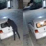 Prefeito do interior baiano tem carro incendiado por homem encapuzado