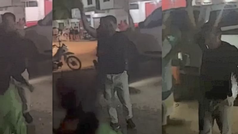 Comandante da PM do Amazonas é flagrado agredindo mulher em via pública