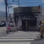 Incêndio danifica instalações de restaurante no bairro Santo Antônio, em Aracaju