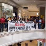 Estudantes protestam contra conduta racista de seguranças de Shopping no bairro Higienópolis (SP)