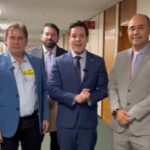 Deputado Federal Rodrigo Valadares firma parceria com o Prefeito de Campo do Brito, Médici de Maim