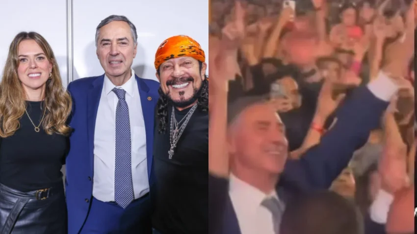 Presidente do STF foi visto em show de Bell Marques