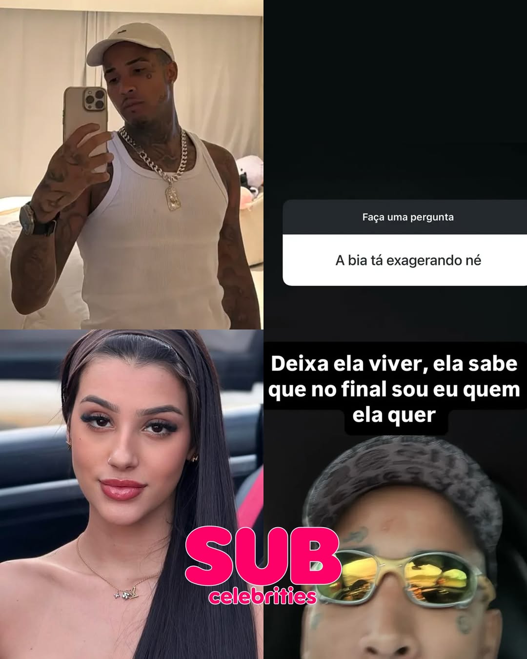 ‘Sou eu quem ela quer’ dispara Gato Preto em indireta para Bia Miranda ‘Sou eu quem ela quer’ dispara Gato Preto em indireta para Bia Miranda