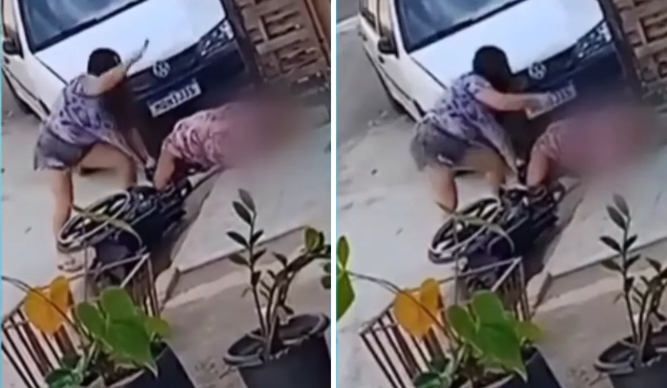 Sogra cadeirante é violentamente agredida pela própria nora após cobrar dívida Sogra cadeirante é violentamente agredida pela própria nora após cobrar dívida