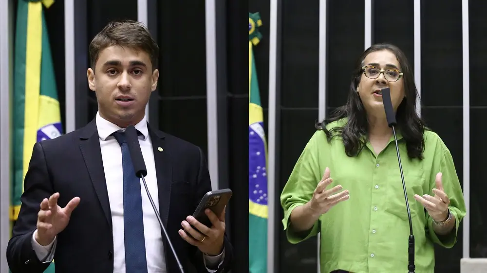 Duda Salabert cobra Nikolas Ferreira por Pix de sua indenização Duda Salabert cobra Nikolas Ferreira por Pix de sua indenização