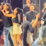 Fã invade palco e Roberta Miranda reage com chutes e empurrões