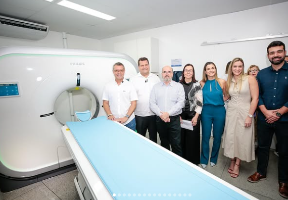 Governo de Sergipe entrega mais um tomógrafo para operação no HUSE Governo de Sergipe entrega mais um tomógrafo para operação no HUSE