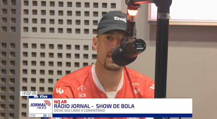 Ronaldo, novo lateral do Sergipe, concede entrevista em primeira mão ao Grupo Jornal de Comunicação
