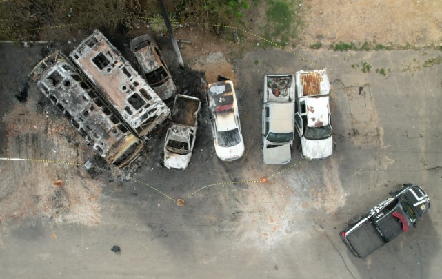 Homem é preso por incendiar frota da Prefeitura de Poço Verde Homem é preso por incendiar frota da Prefeitura de Poço Verde