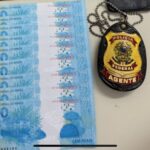 Jovem é preso ao receber cédulas falsas compradas pela internet