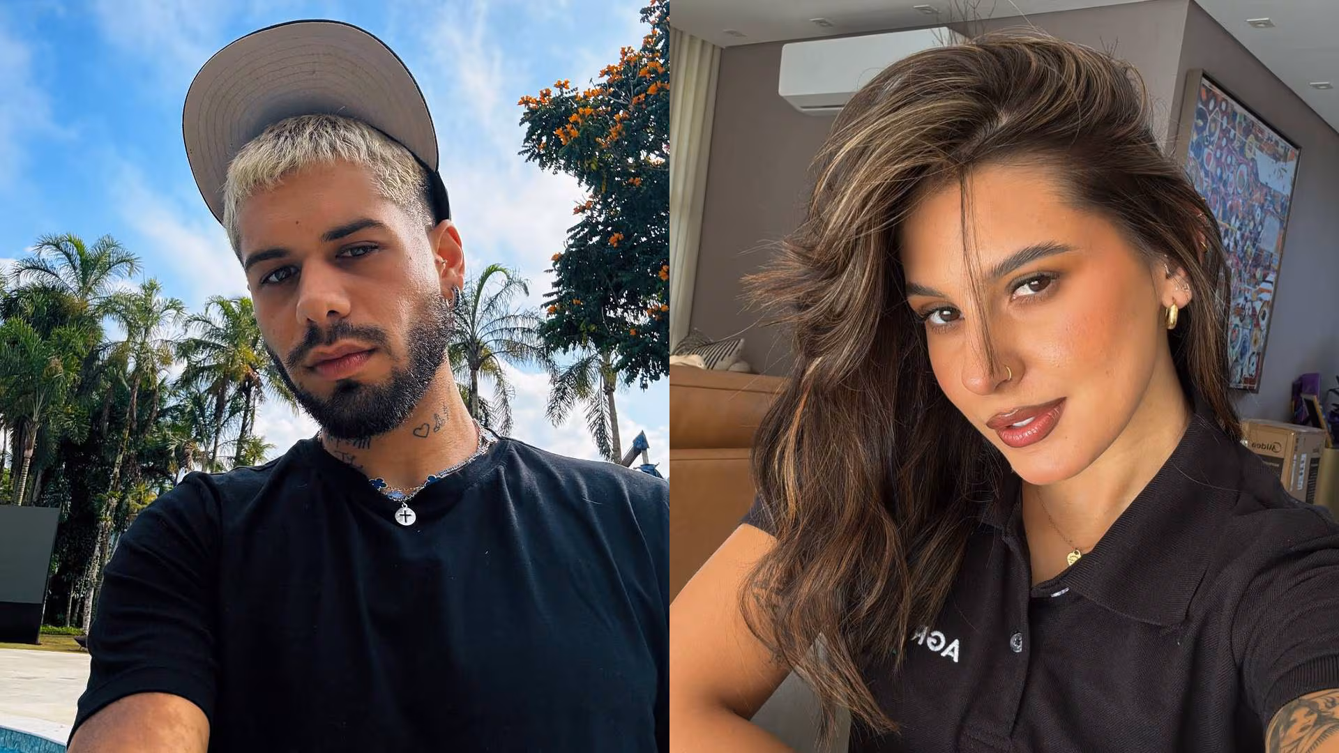 Ana Castela e Zé Felipe estariam engatando um romance, afirma o jornalista Léo Dias