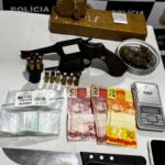 Adolescente é apreendido com drogas e arma de fogo em Estância após denúncia anônima