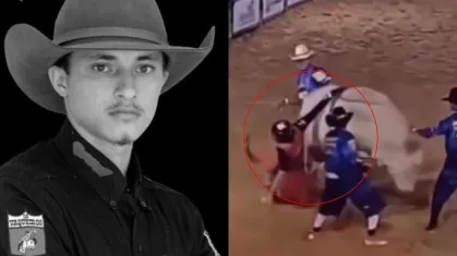 Peão de 20 anos morre após ser pisoteado por touro durante rodeio em MT