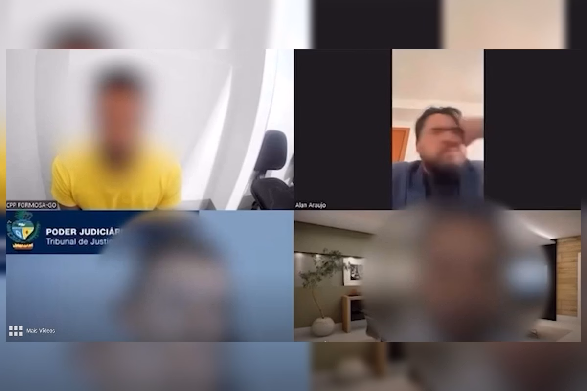 Advogado é agredido durante audiência de custódia online Advogado é agredido durante audiência de custódia online