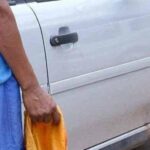 Flanelinha ameaça condutor de veículo com faca e é surpreendido