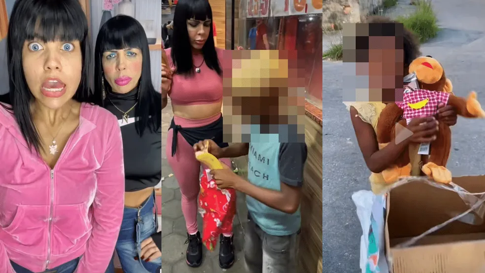 Influenciadoras são condenadas a 12 anos de prisão por praticarem injúria racial contra crianças em vídeos publicados nas redes sociais Influenciadoras são condenadas a 12 anos de prisão por praticarem injúria racial contra crianças em vídeos publicados nas redes sociais