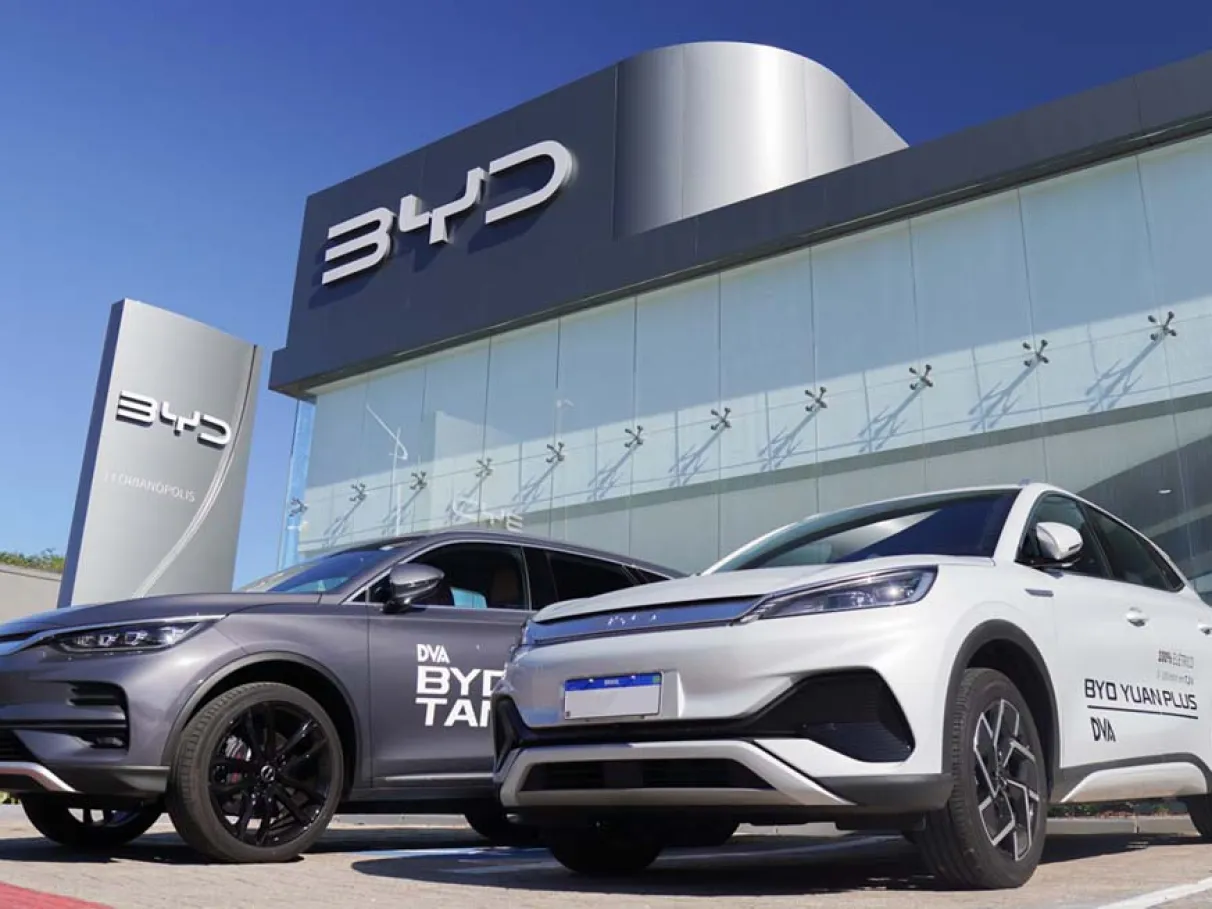 Nova análise da BYD traz previsão sobre queda de vendas de carros elétricos pelo mundo