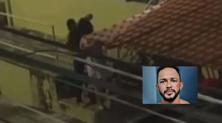 Homem é preso em flagrante após ser filmado agredind0 companheira no AM