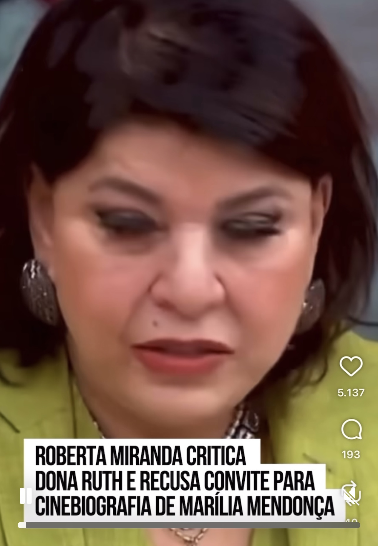 Roberta Miranda critica mãe de Marília Mendonça: “só pensa em dinheiro” Roberta Miranda critica mãe de Marília Mendonça: “só pensa em dinheiro”