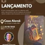 Victor Batalha lança romance que trata de perdas e de fé