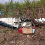 Piloto morre após queda de aeronave que transportava aproximadamente 200 kg de cocaína, avaliados em cerca de R$ 9 milhões