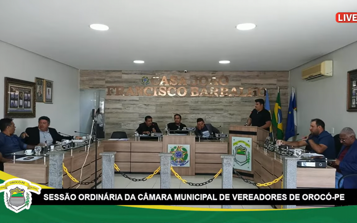 Vereador solta pum durante sessão na Câmara e episódio é transmitido ao vivo em PE